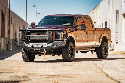 Evolution Front Winch Bumper Reaper Guard - Texture Black 2011-2016 Ford F-250 F-350