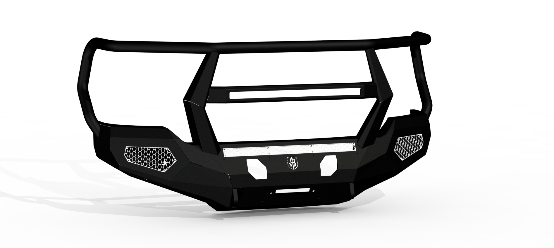 Evolution Front Winch Bumper Reaper Guard - Texture Black 2011-2016 Ford F-250 F-350