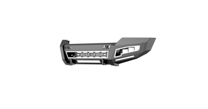 iDentity Front Bumper Full Kit | Shackle Center Section | Wide End Pods | Beauty Ring - Texture Black 2011-2016 Ford F-450 F-550