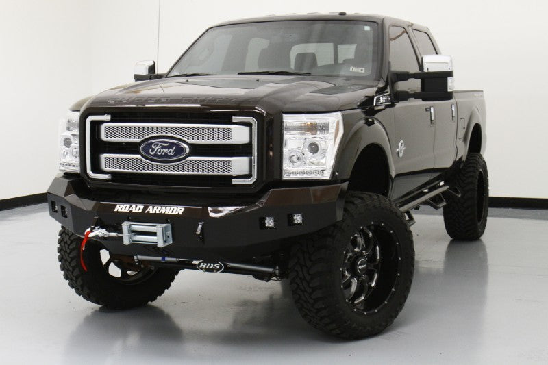 Stealth Front Winch Bumper - Texture Black 2011-2016 Ford F-450 F-550
