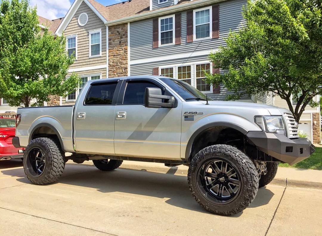 Stealth Front Non-Winch Bumper - Texture Black 2009-2014 Ford F-150