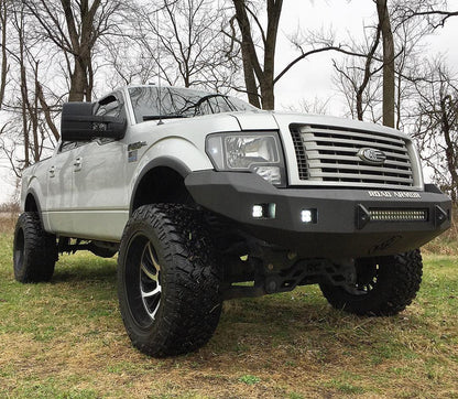 Stealth Front Non-Winch Bumper - Texture Black 2009-2014 Ford F-150