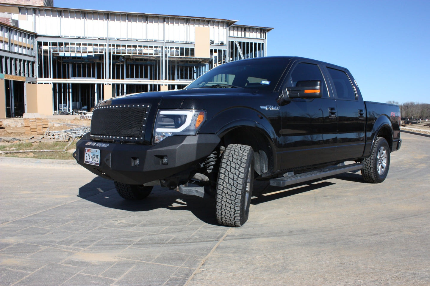Stealth Front Winch Bumper - Texture Black 2009-2014 Ford F-150