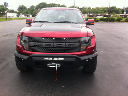 Stealth Front Winch Bumper Pre-Runner Guard - Texture Black 2010-2014 Ford Raptor