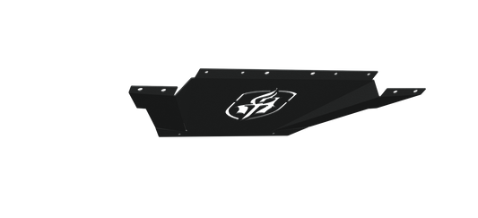 Spartan Front Bumper Bolt on Accessory Skid Plate - Texture Black 2014-2015 Chevrolet 1500