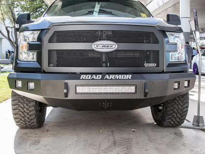Stealth Front Non-Winch Bumper - Texture Black 2015-2017 Ford F-150