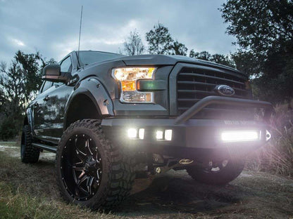 Stealth Front Non-Winch Bumper Pre-Runner Guard - Texture Black 2015-2017 Ford F-150
