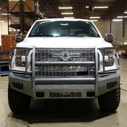Vaquero Front Non-Winch Bumper Full Guard - Texture Black 2015-2017 Ford F-150