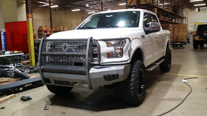 Vaquero Front Non-Winch Bumper Full Guard - Texture Black 2015-2017 Ford F-150