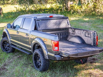 Stealth Rear Winch Bumper - Texture Black 2015-2020 Ford F-150