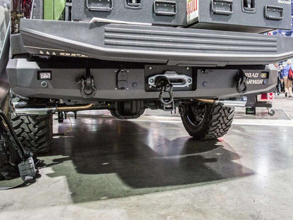 Stealth Rear Winch Bumper - Texture Black 2015-2020 Ford F-150