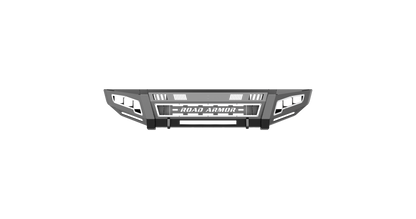 iDentity Front Bumper Full Kit | Shackle Center Section | Wide End Pods | Beauty Ring - Texture Black 2017-2022 Ford F-450 F-550