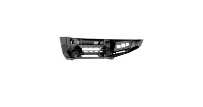 iDentity Front Bumper Full Kit | Shackle Center Section | Wide End Pods | Beauty Ring - Texture Black 2017-2022 Ford F-450 F-550