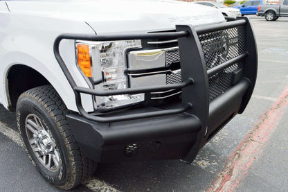 Vaquero Front Non-Winch Bumper Full Guard - Texture Black 2017-2022 Ford F-250 F-350 F-450