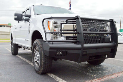 Vaquero Front Non-Winch Bumper Full Guard - Texture Black 2017-2022 Ford F-250 F-350 F-450