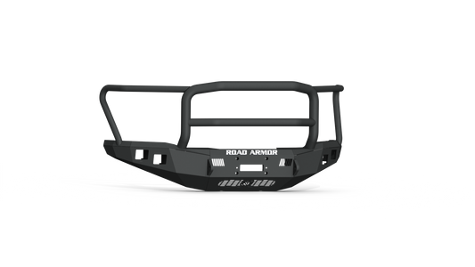18-18 FORD Stealth Front Winch Bumper Lonestar Guard Satin Black Road Armor 2018 FORD F-150