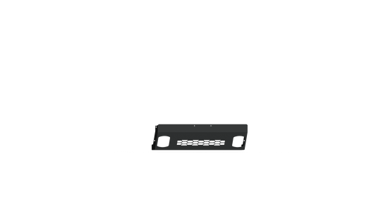 Vaquero Front Bumper Accessory Non-Winch Plate - Texture Black 2018-2020 Ford F-150
