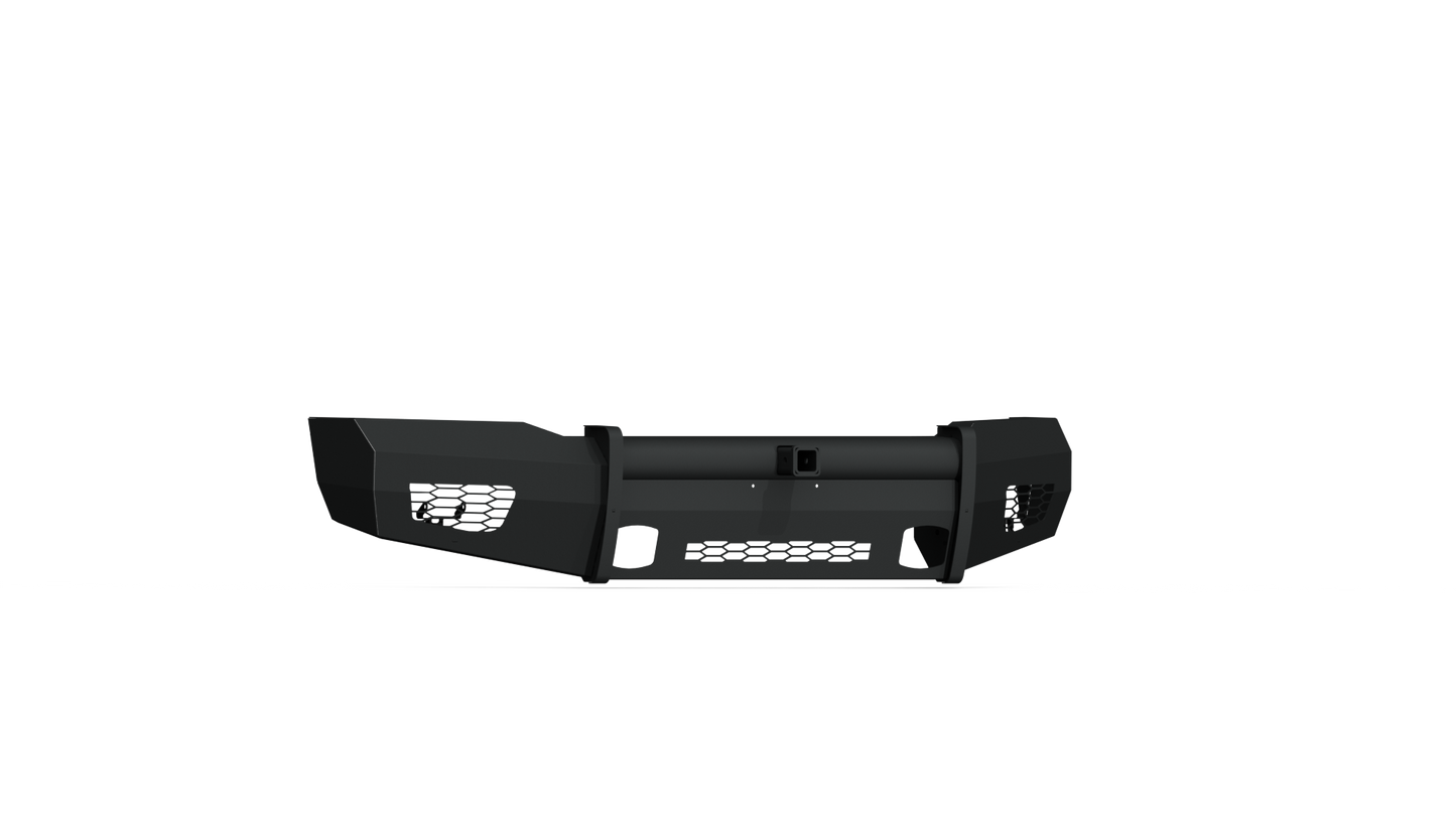Vaquero Front Non-Winch Bumper | 2in Receiver - Texture Black 2018-2020 Ford F-150