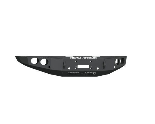 Stealth Front Winch Bumper | Round Holes - Texture Black 2019-2023 Ford Ranger
