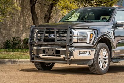 Vaquero Front Grille Guard - Brush Guard - Texture Black - 2021-2026 - FORD 150