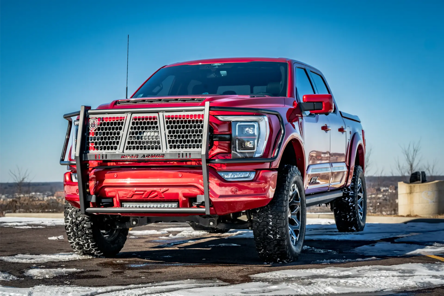 Vaquero Front Grille Guard - Brush Guard - Texture Black - 2021-2026 - FORD 150