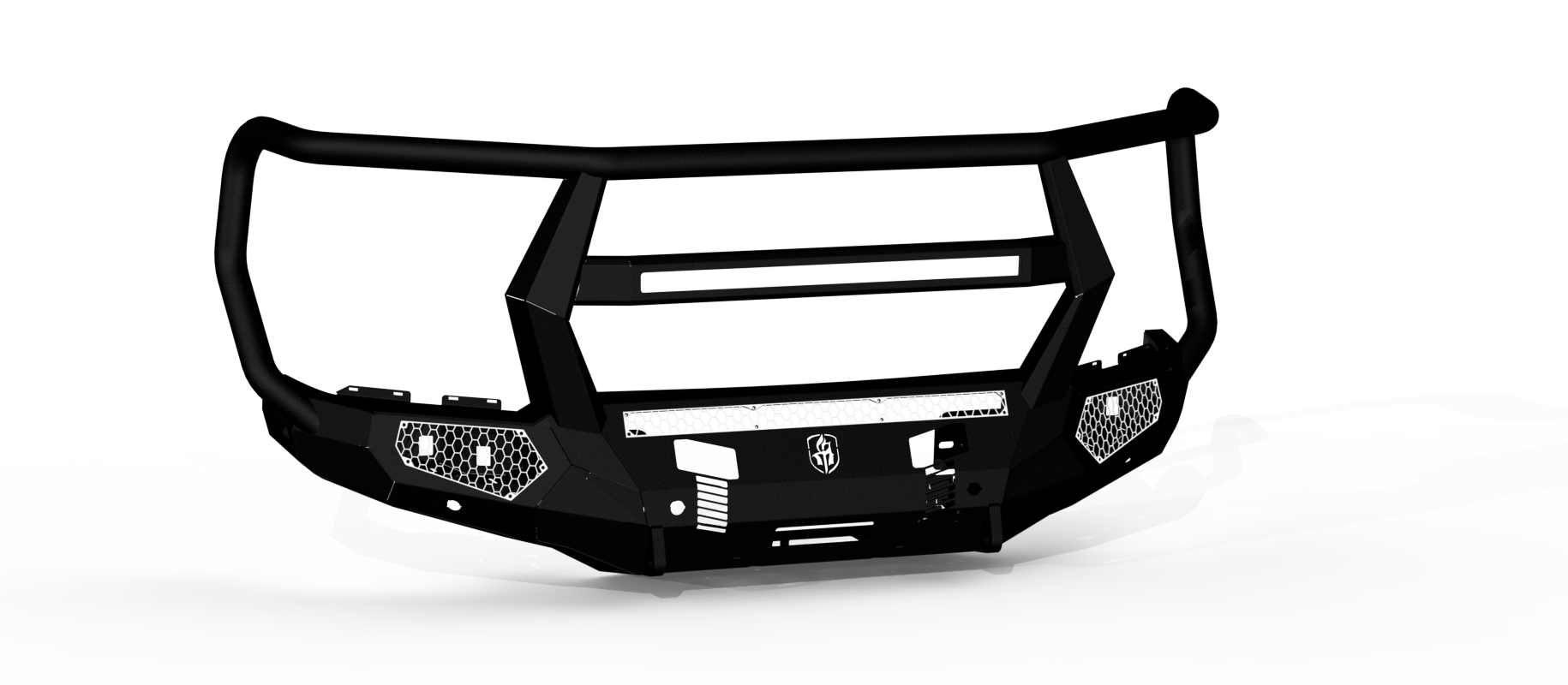Evolution Front Winch Bumper Reaper Guard - Texture Black 2021-2023 Ford F-150