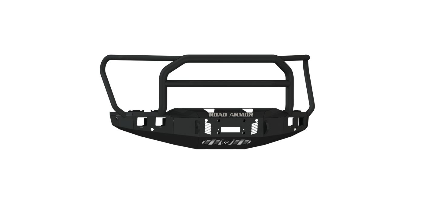 Stealth Front Winch Bumper Lonestar Guard - Texture Black 2021-2023 Ford F-150