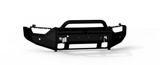 Vaquero Front Non-Winch Bumper Pre-Runner Guard | 2in Receiver - Texture Black 2021-2023 Ford F-150
