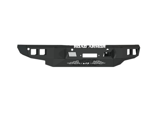 Stealth Front Mid Width Winch Bumper - Texture Black 2021-2024 Ford Bronco