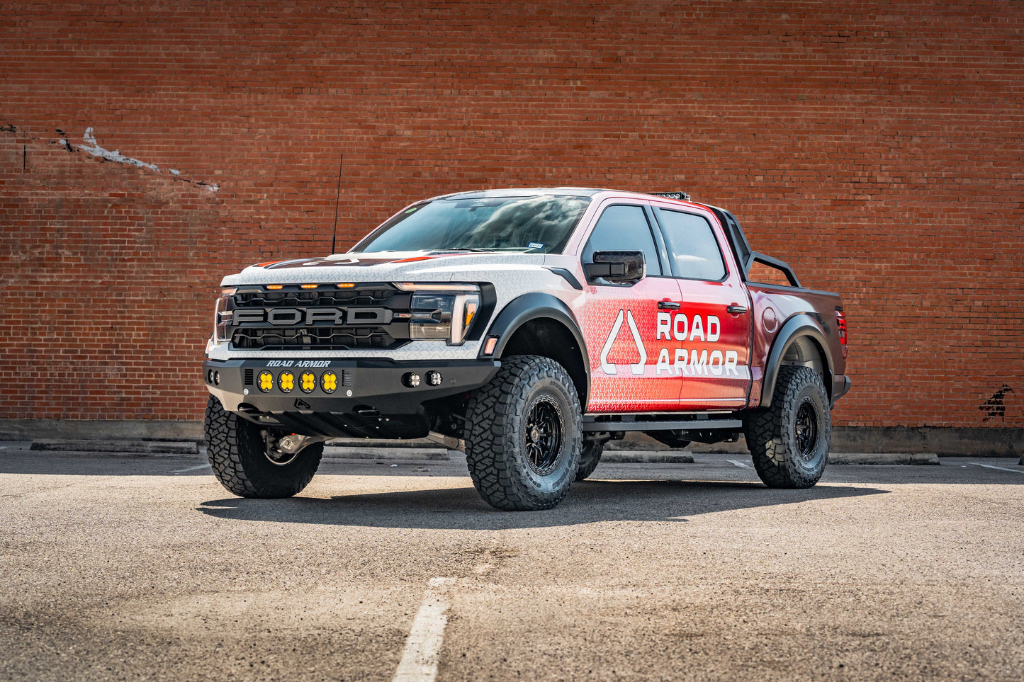 Stealth Front Non-Winch Bumper | Round Holes - Texture Black - 2021-2026 - Ford - Raptor
