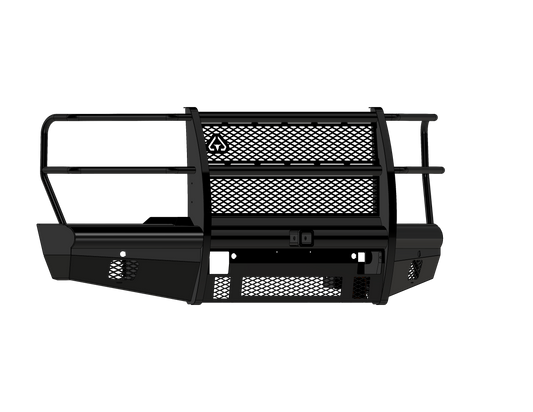 Vaquero Front Non-Winch Bumper Full Guard | 2in Receiver - Gloss Black 2023-2026 Ford F-250 F-350 F-450 F-550