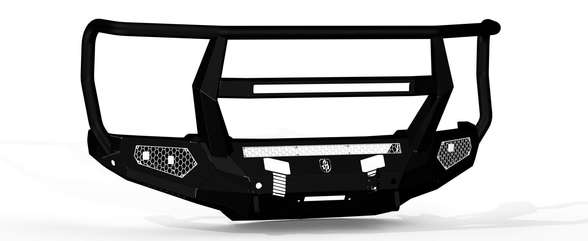 Evolution Front Winch Bumper Reaper Guard - Texture Black 2023-2025 Ford F-250 F-350