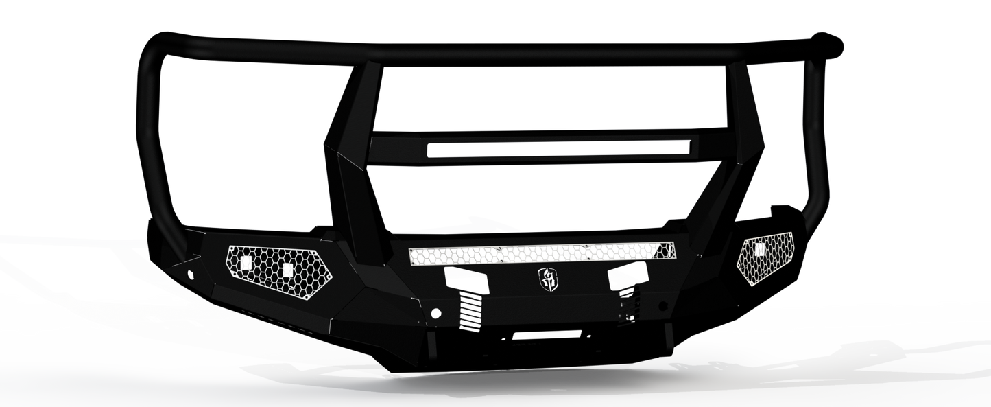 Evolution Front Winch Bumper Reaper Guard - Texture Black 2023-2025 Ford F-250 F-350