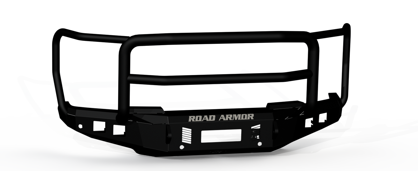 Stealth Front Non-Winch Bumper Lonestar Guard - Texture Black 2023-2025 Ford F-250 F-350