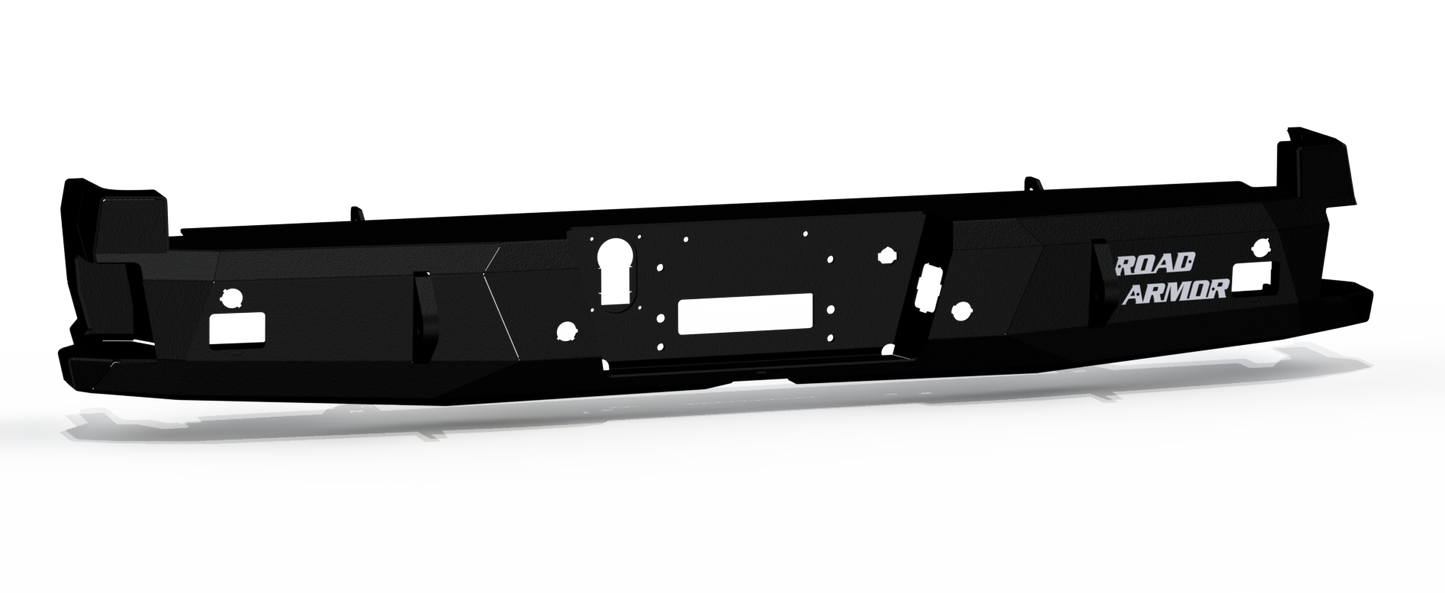 Stealth Rear Winch Bumper - Texture Black 2023-2025 Ford F-250 F-350 F-450