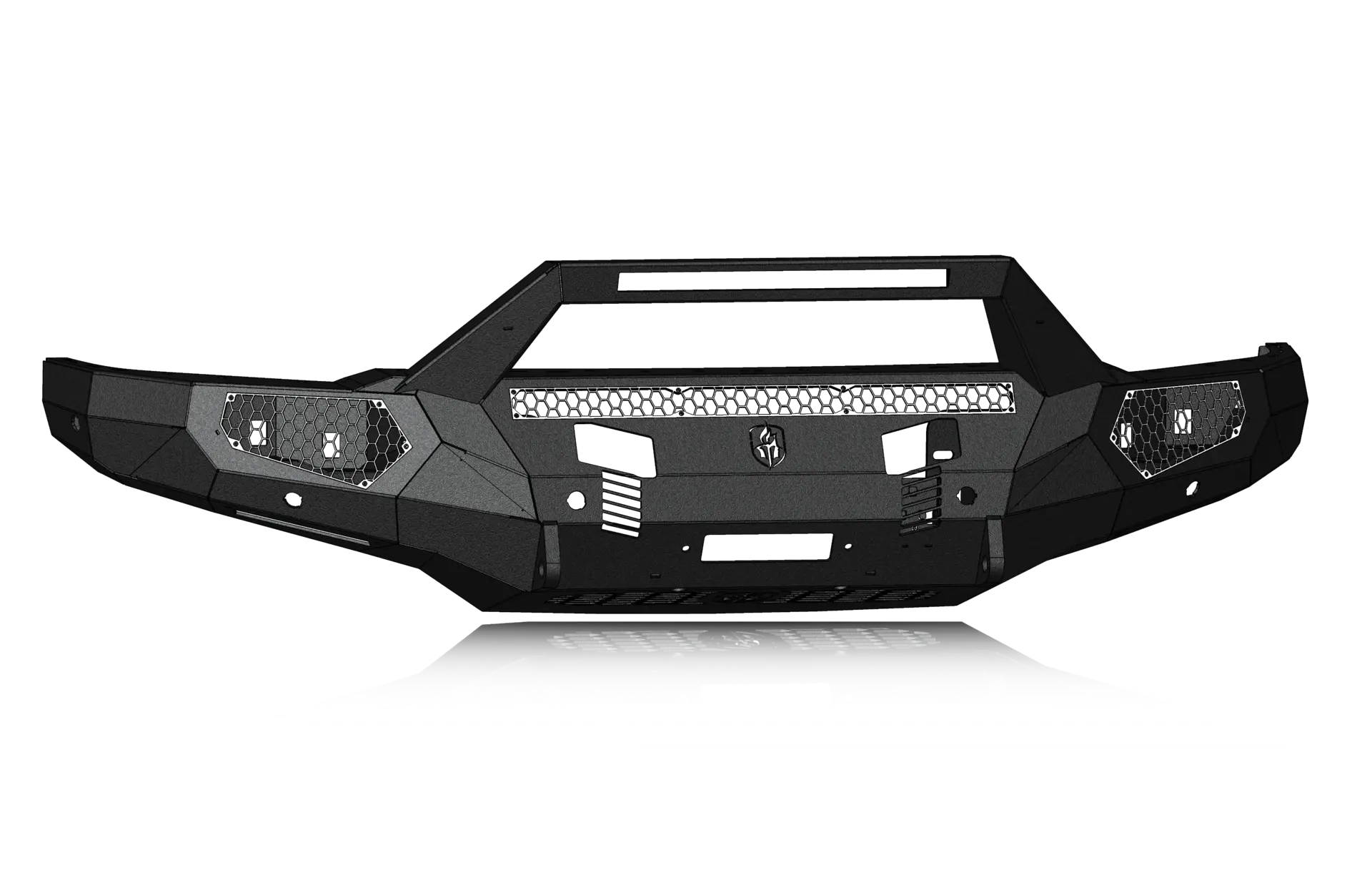 Evolution Front Winch Bumper Sheet Metal Pre-Runner Guard - Texture Black - 2024-2026 - Ford F-150