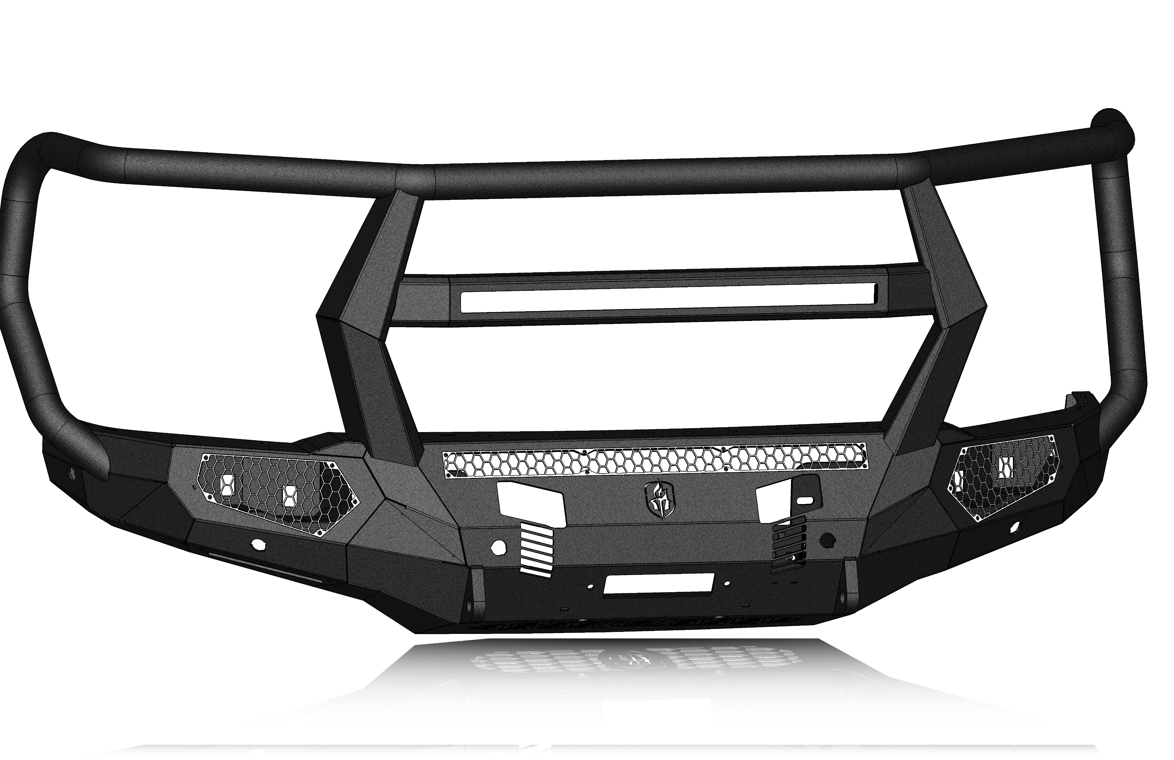 Evolution Front Winch Bumper Reaper Guard - Texture Black - 2024-2026 - Ford F-150