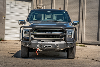 Stealth Front Winch Bumper Lonestar Guard - Texture Black - 2024-2026 - Ford F-150