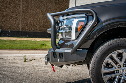 Stealth Front Winch Bumper Lonestar Guard - Texture Black - 2024-2026 - Ford F-150