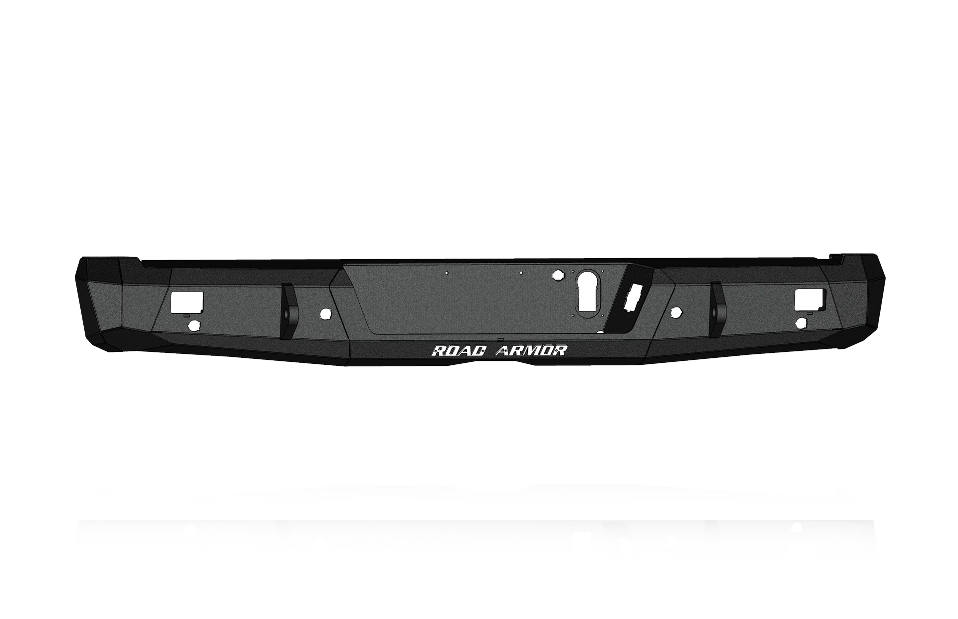 Stealth Rear Non-Winch Bumper - Texture Black - 2024-2026 - Ford F