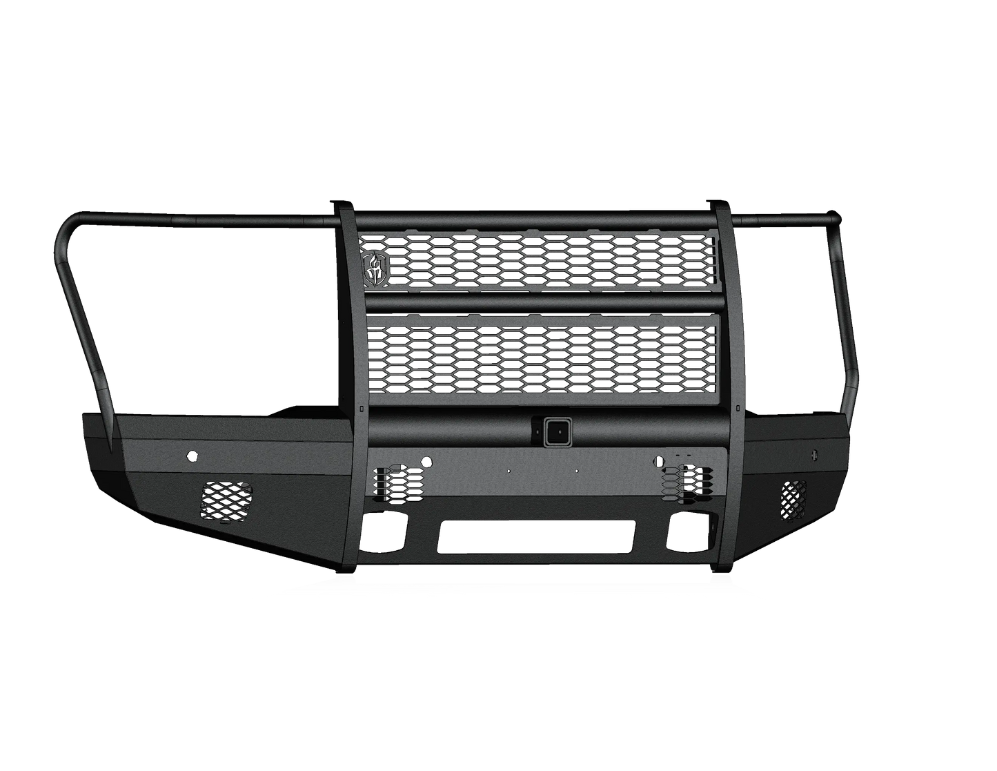 Vaquero Front Non-Winch Bumper Full Guard | 2in Receiver - Texture Black - 2024-2026 - FORD F-150