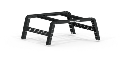 Treck 6.5Ft. Adjustable Bed Rack System | Includes Bracket Kit - Texture Black 2015-2025 GMC 2500 3500