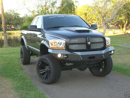 Stealth Front Winch Bumper | Round Holes - Texture Black 2006-2009 RAM 2500 3500