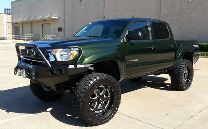 Stealth Front Non-Winch Bumper Lonestar Guard - Texture Black 2012-2015 Toyota Tacoma