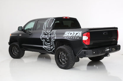 Stealth Rear Winch Bumper | Sensors - Texture Black 2014-2021 Toyota Tundra