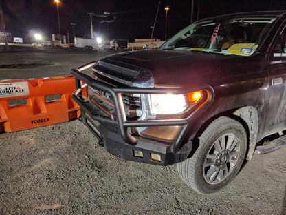 Stealth Front Non-Winch Bumper Lonestar Guard - Texture Black 2014-2021 Toyota Tundra