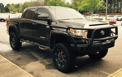 Stealth Front Winch Bumper Lonestar Guard - Texture Black 2014-2021 Toyota Tundra