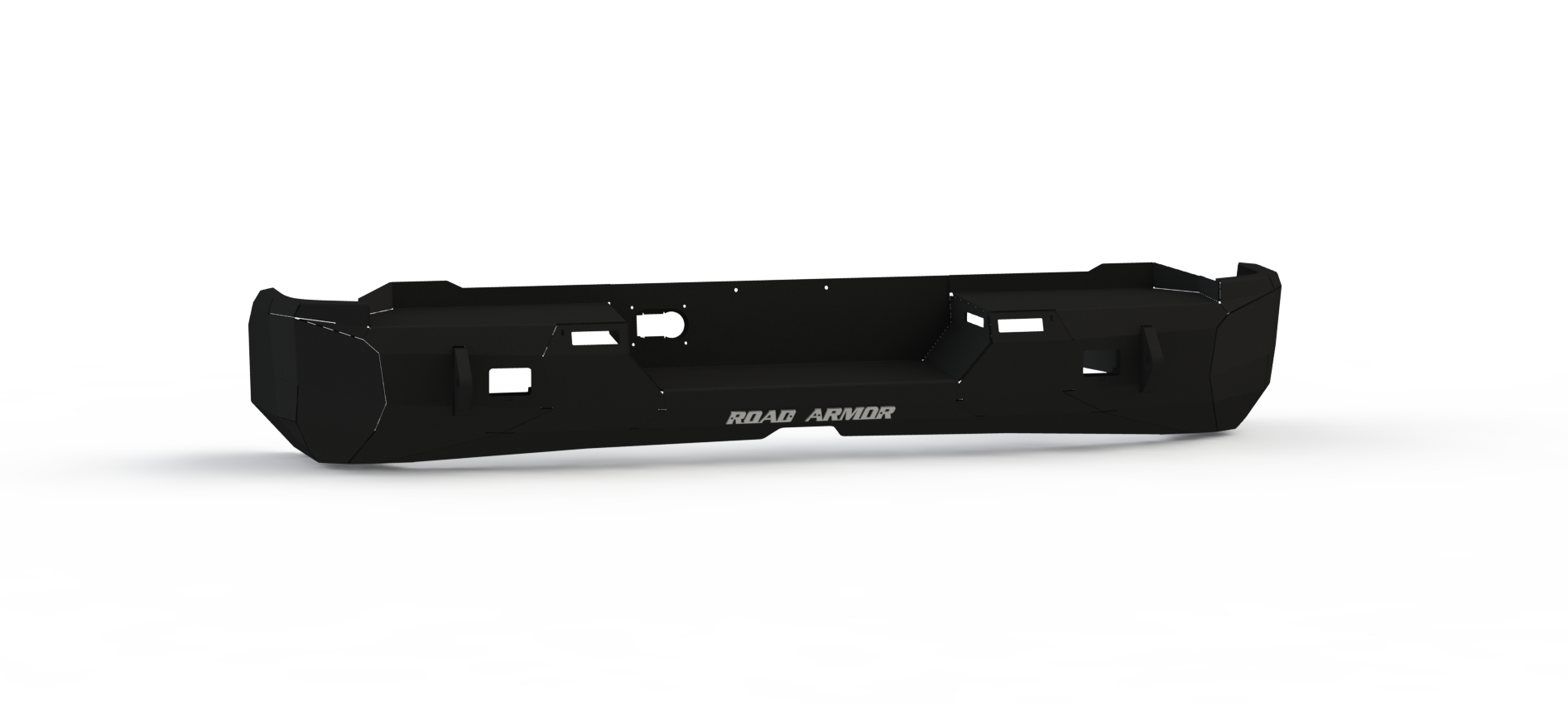 Stealth Rear Non-Winch Bumper - Texture Black 2022-2023 Toyota Tundra