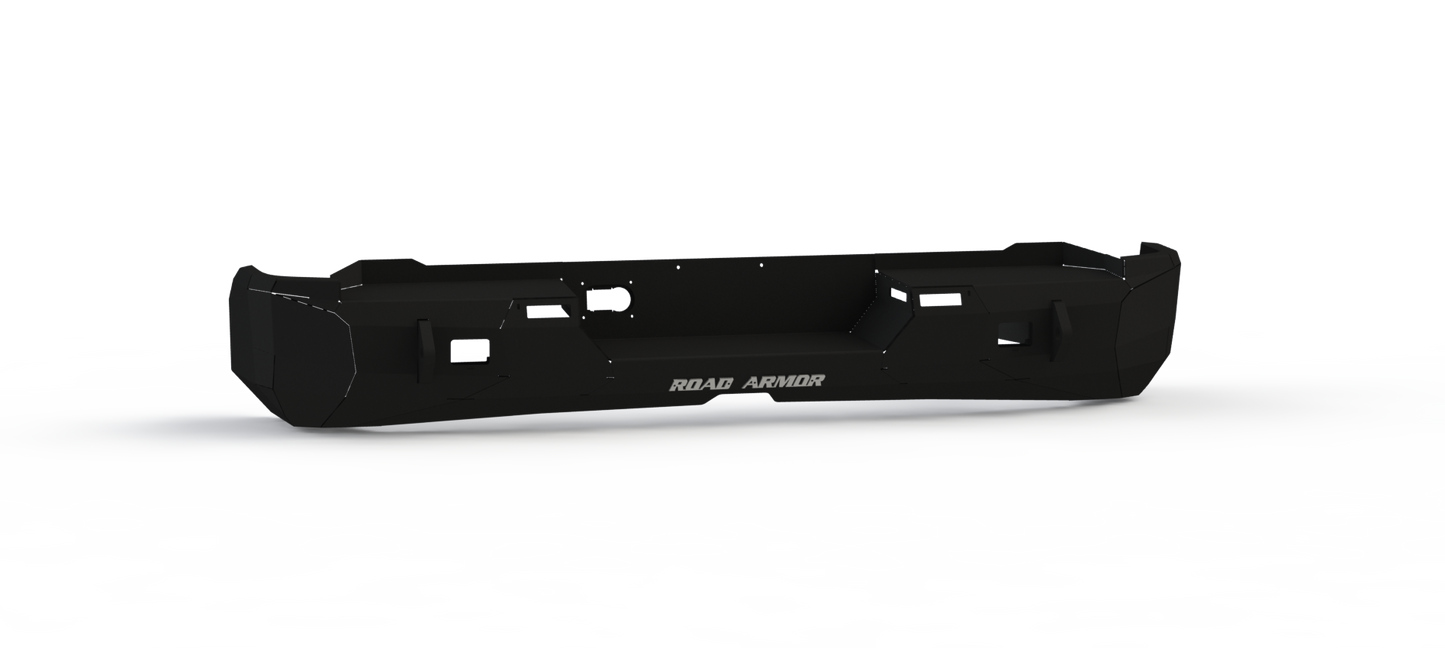 Stealth Rear Non-Winch Bumper - Texture Black 2022-2023 Toyota Tundra