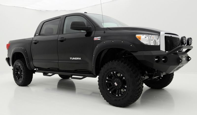Stealth Front Winch Bumper Pre-Runner Guard | Round Holes - Texture Black 2007-2013 Toyota Tundra